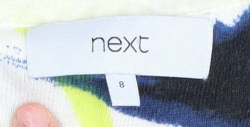 Next Women's Multicoloured Floral Cardigan Size 8
