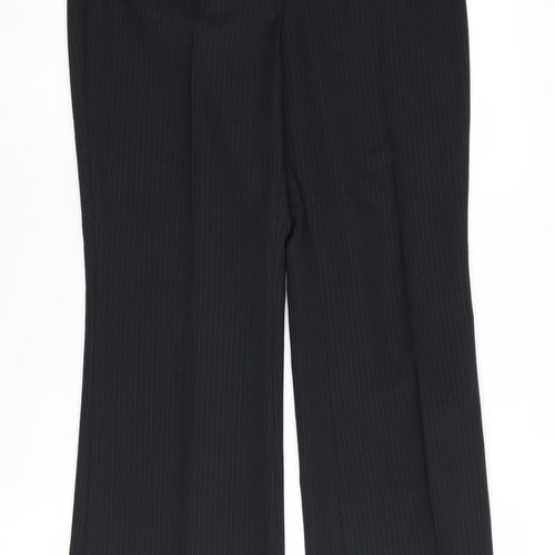Autonomy Women's Black Striped Trousers Size 8