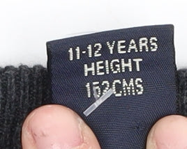 Next Boys Multicoloured Striped Pullover Jumper 11-12 Years