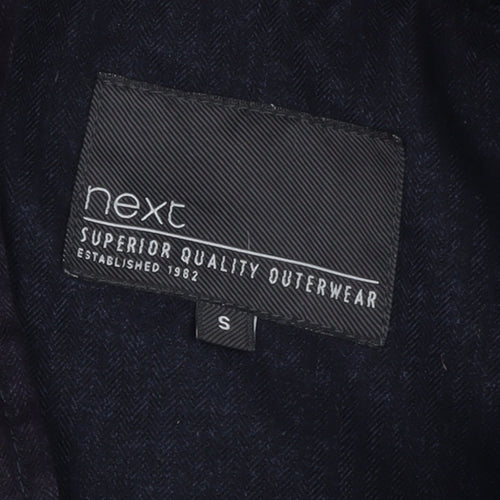 Next Women's Black Puffer Jacket S with Hood