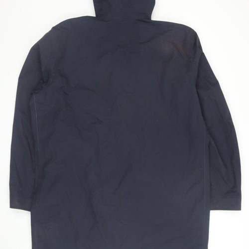 Uniqlo Men's Black XL Long Waterproof Rain Coat