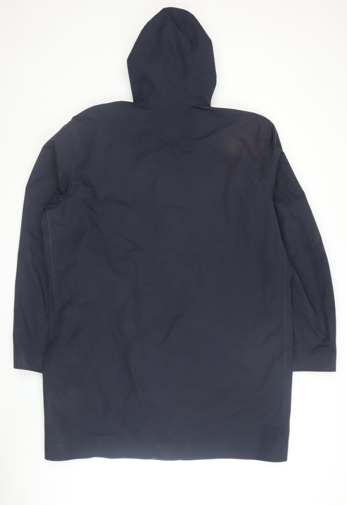 Uniqlo Men's Black XL Long Waterproof Rain Coat
