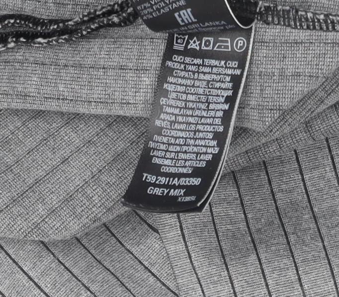 Marks and Spencer Women's Grey 3/4 Sleeve Top