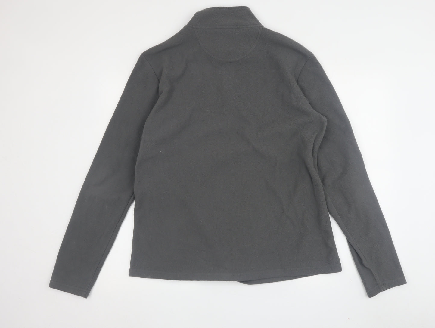 Peter Storm Unisex Grey 1/4 Zip Fleece Sweatshirt 16