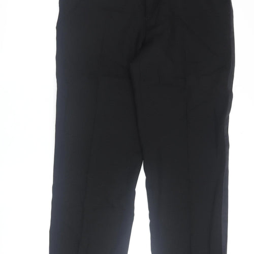 Savoy Taylors Guild Men's Black Dress Pants, Size 36