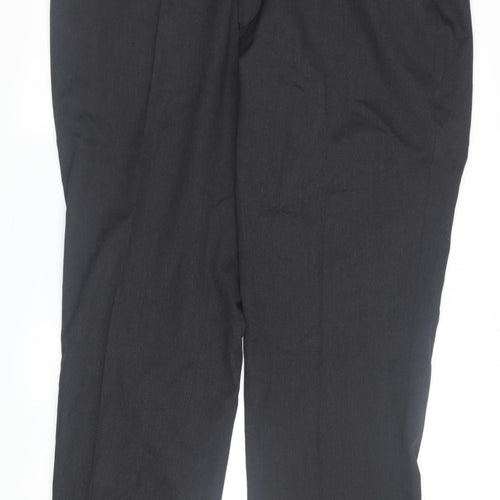 Burton Men's Black Dress Pants 40 Regular Fit