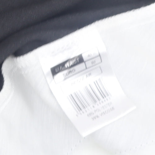 Burton Men's Black Dress Pants 40 Regular Fit