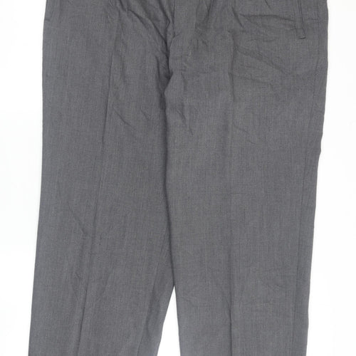 Saint Hilaire Grey Men's Dress Pants 48 Regular