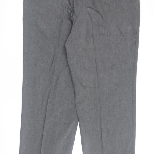 Saint Hilaire Grey Men's Dress Pants 48 Regular