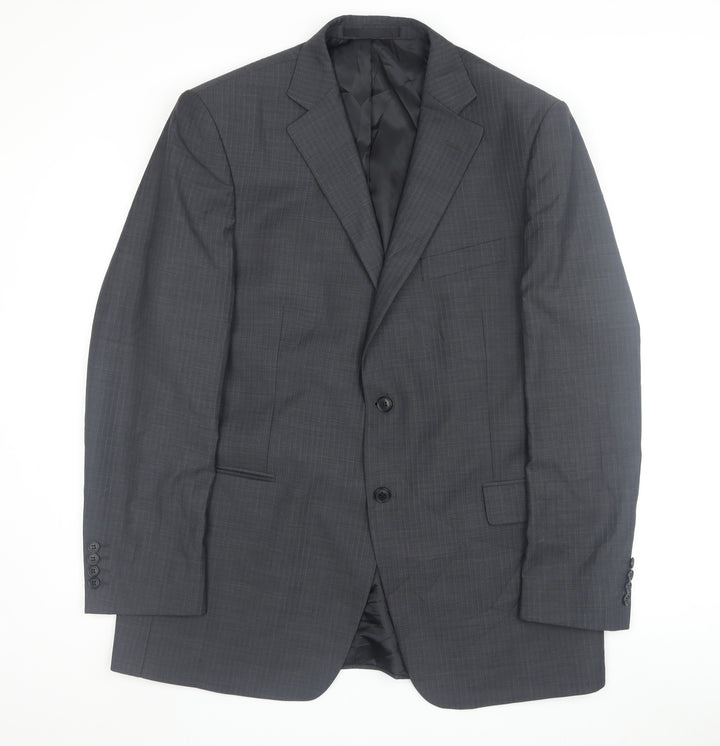 Marks & Spencer Men's Black Blazer, 44L Business Jacket