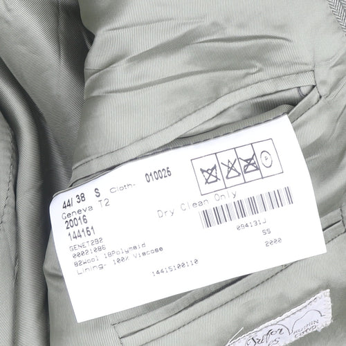 Magee Men's Grey Check Blazer 44S Single-Breasted