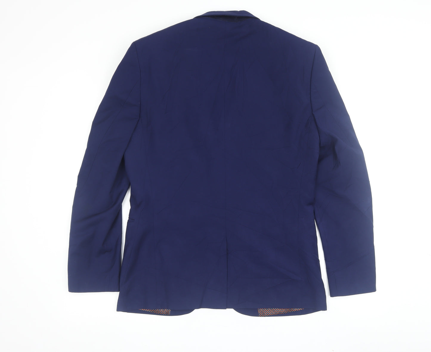 Next Men's Blue Slim Fit Blazer, Size 38S