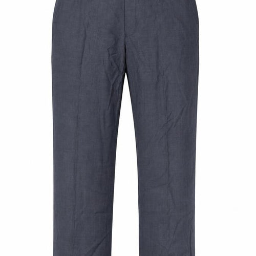 F&F Men's Grey Dress Pants, Size L, 100% Wool