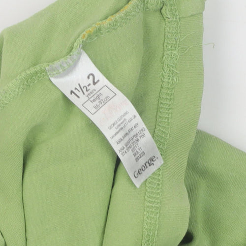 George Boys Green Graphic T-Shirt, Size 2 Years