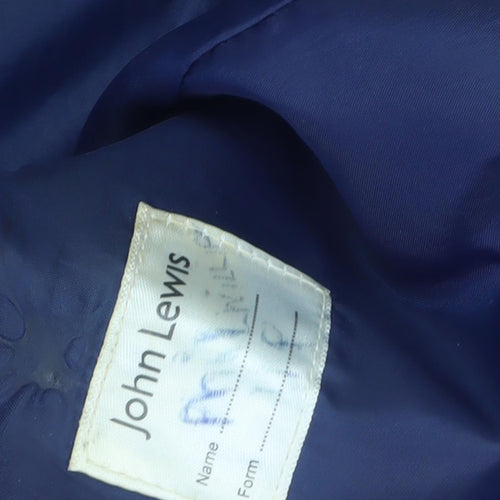 John Lewis Men's Blue Blazer, Size 42, Notch Lapel