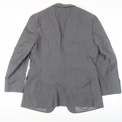 Crombie Men's Grey Classic Blazer Jacket 40S