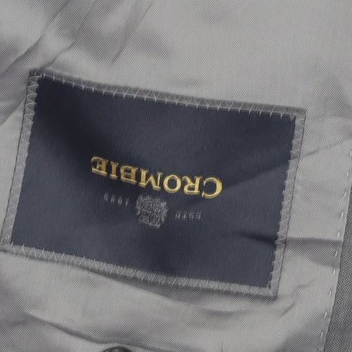Crombie Men's Grey Classic Blazer Jacket 40S