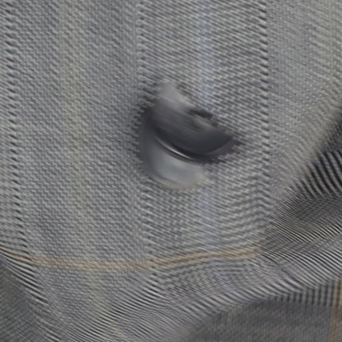 Hank Kemen Men's Grey Double-Breasted Blazer - Size 40