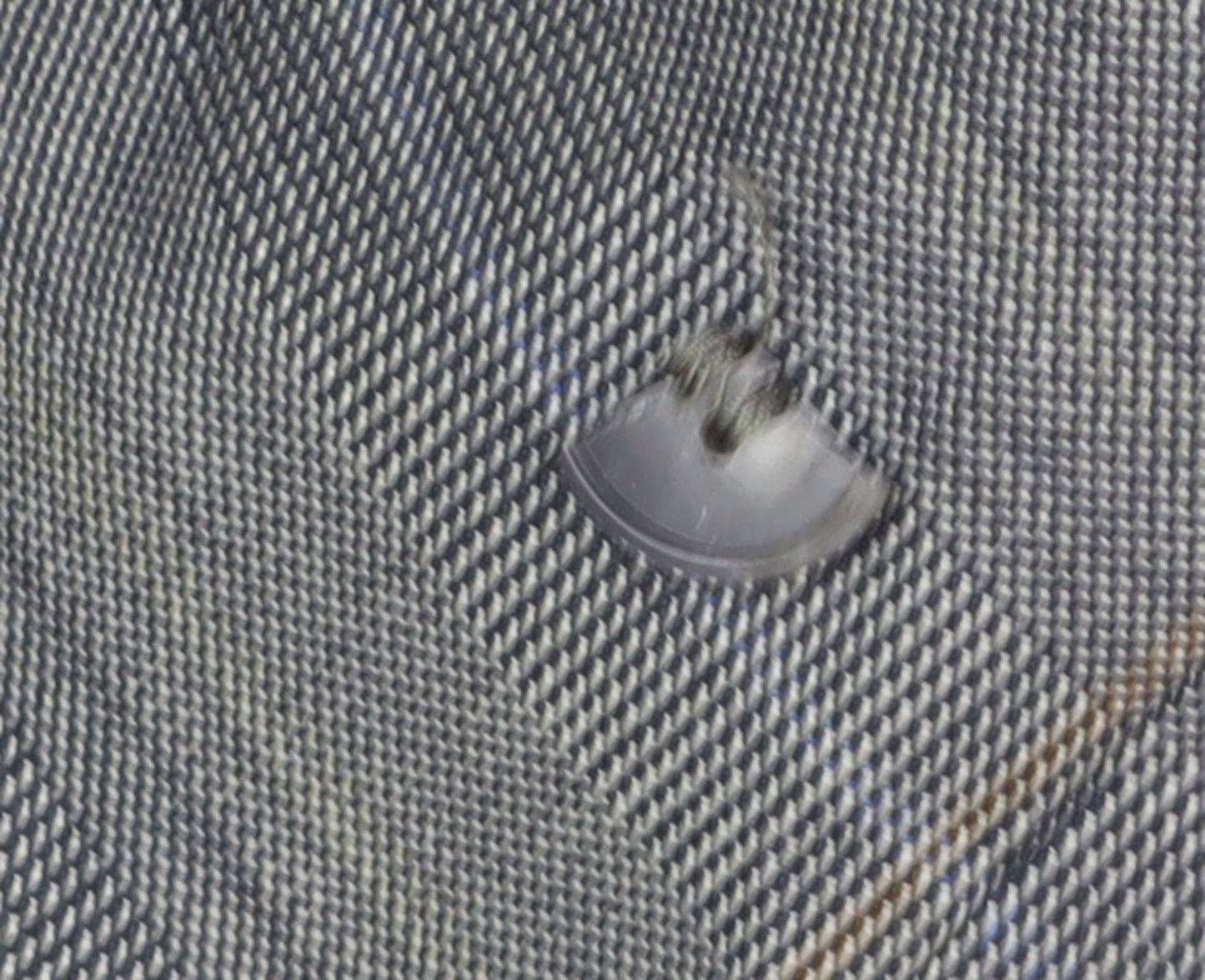 Hank Kemen Men's Grey Double-Breasted Blazer - Size 40