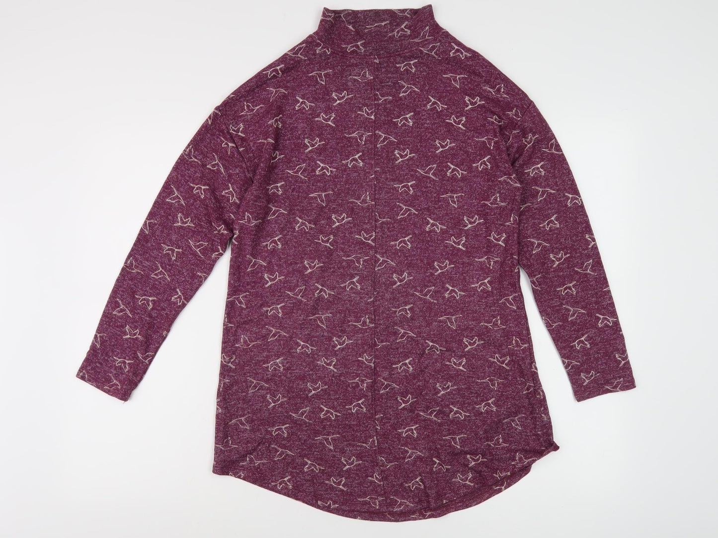 Marks and Spencer Women's Purple Animal Print Blouse
