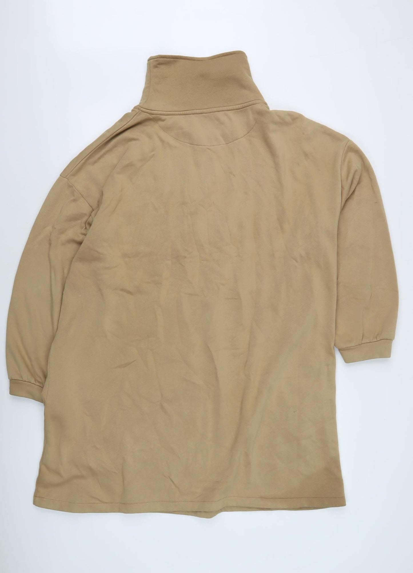 U.S. Polo Assn. Women's Brown Long Sleeve Casual Dress L