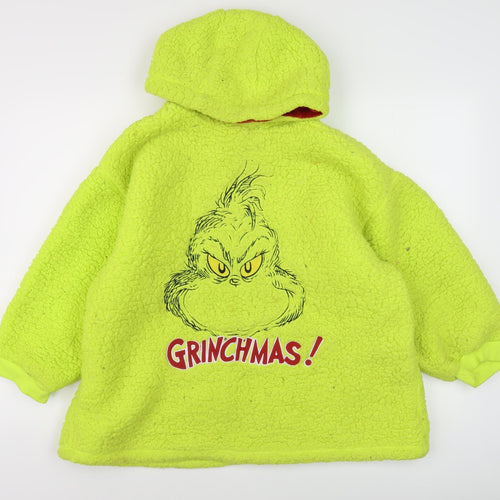 The Grinch Unisex Green Fleece Robe S-M Christmas