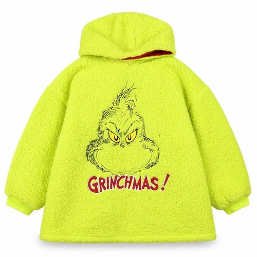 The Grinch Unisex Green Fleece Robe S-M Christmas