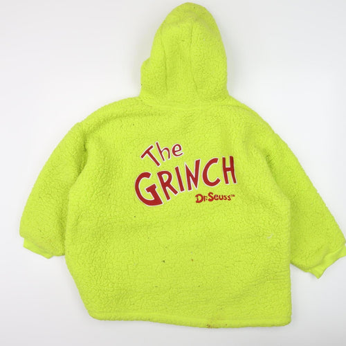 The Grinch Unisex Green Fleece Robe S-M Christmas