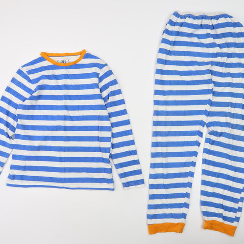 Giorgio Boys Striped Pyjama Set Blue/White 12-13 Yrs
