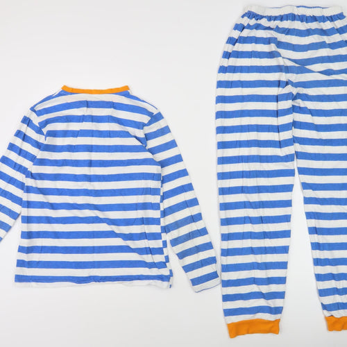 Giorgio Boys Striped Pyjama Set Blue/White 12-13 Yrs