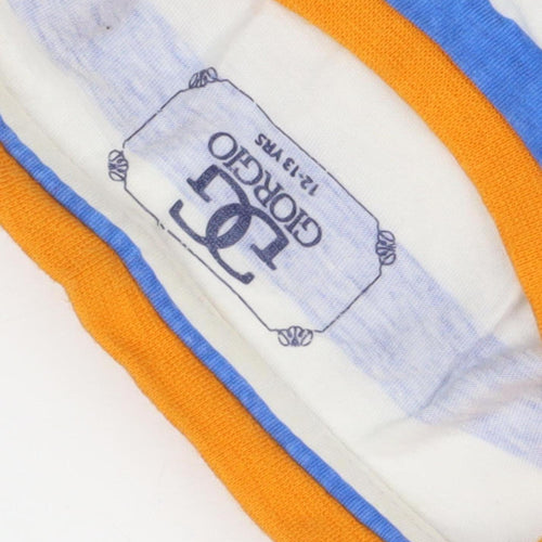 Giorgio Boys Striped Pyjama Set Blue/White 12-13 Yrs