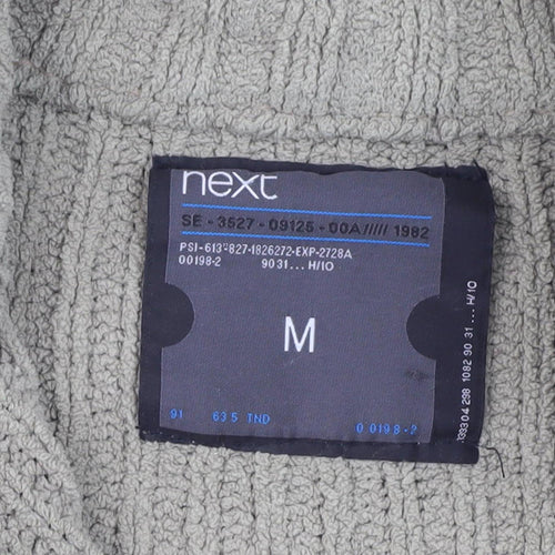 Next Men's Beige Basic Jacket, Size M, Full Zip