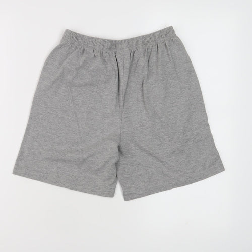 Slazenger Boys Grey Shorts 13 Years Elastic Waist