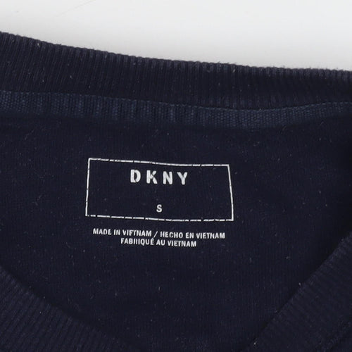 DKNY Men's Black Logo Pullover Sweatshirt Size S