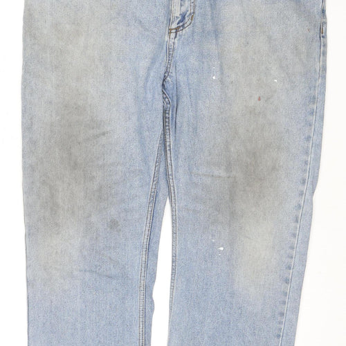 Marks and Spencer Men's Blue Straight Jeans