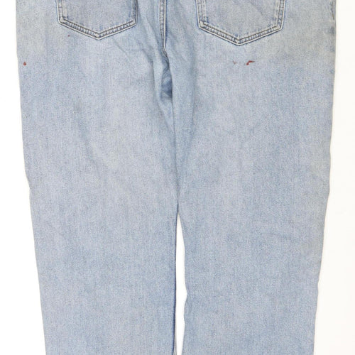 Marks and Spencer Men's Blue Straight Jeans