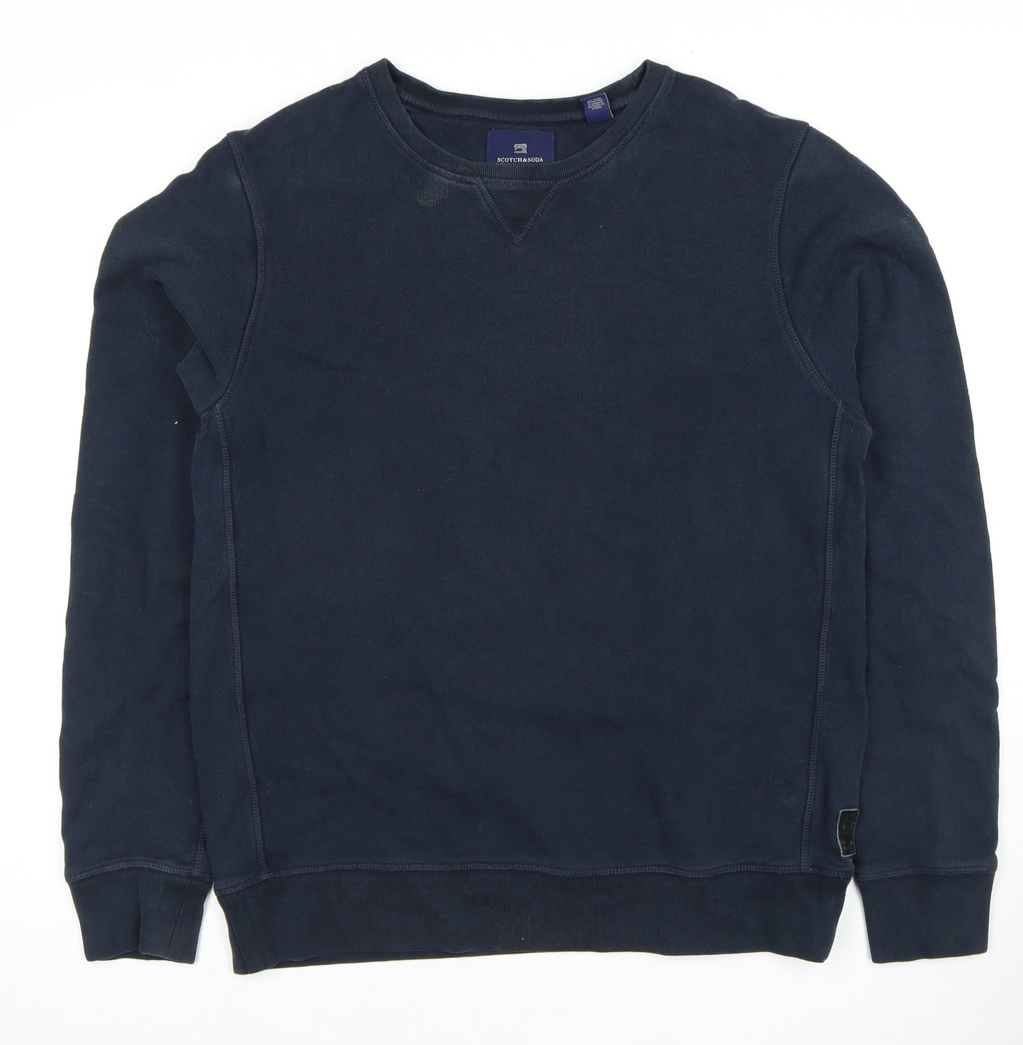 Scotch & Soda Men's Blue Pullover Sweatshirt L