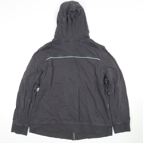 Maine Women’s Grey Full Zip Hoodie Size 18