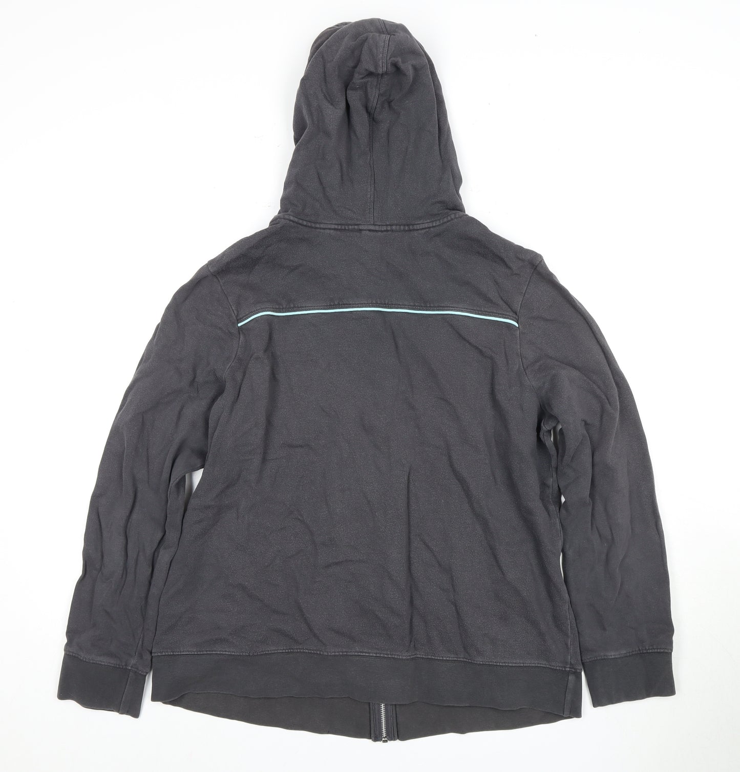 Maine Women’s Grey Full Zip Hoodie Size 18