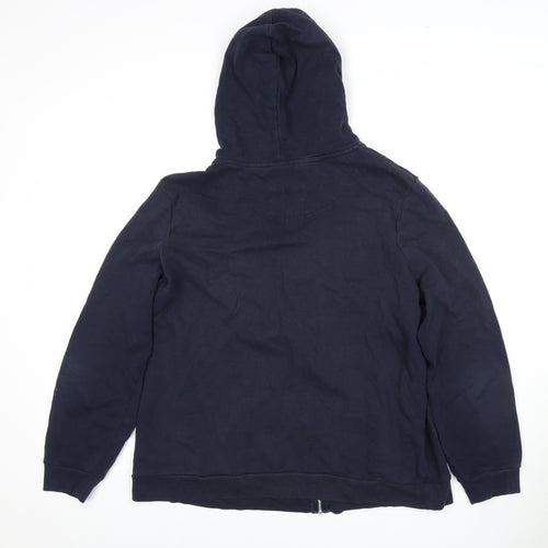 Maine New England Women's Blue Full Zip Hoodie, Size 18