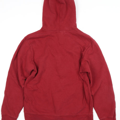 The North Face Men's Red Full Zip Hoodie M