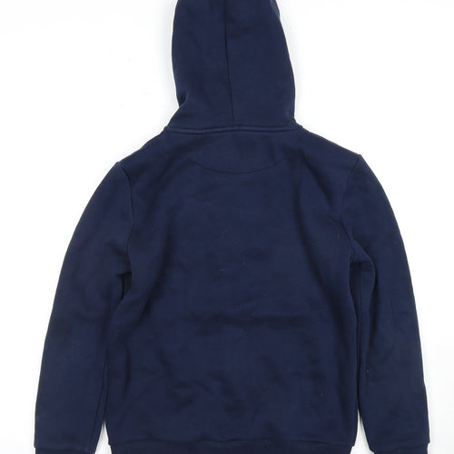 DFND Boys Blue Full Zip Hoodie 13-14 Years with Logo