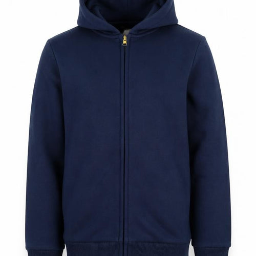 DFND Boys Blue Full Zip Hoodie 13-14 Years with Logo