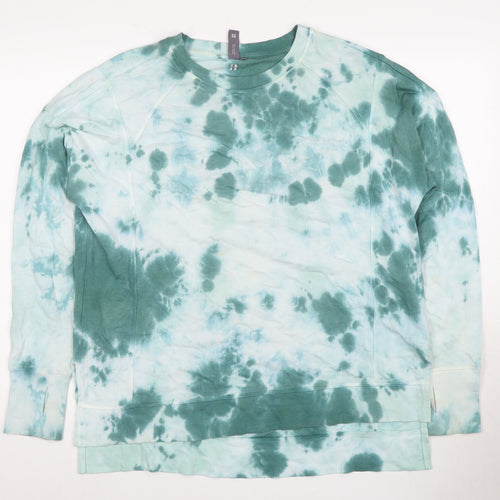 Sweaty Betty Women’s Blue Tie-Dye Pullover Sweatshirt M