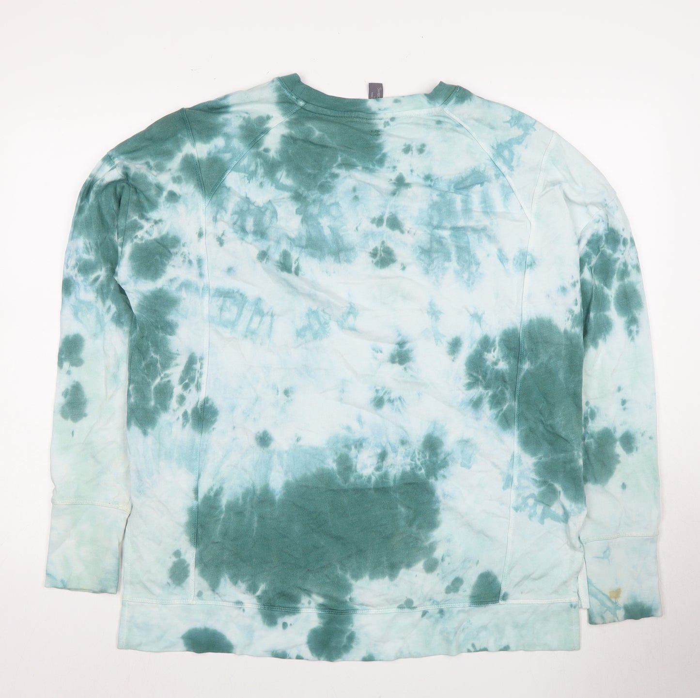 Sweaty Betty Women’s Blue Tie-Dye Pullover Sweatshirt M