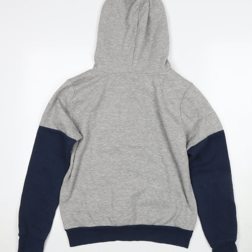 Harry Potter Boys Grey & Blue Ravenclaw Hoodie, XS