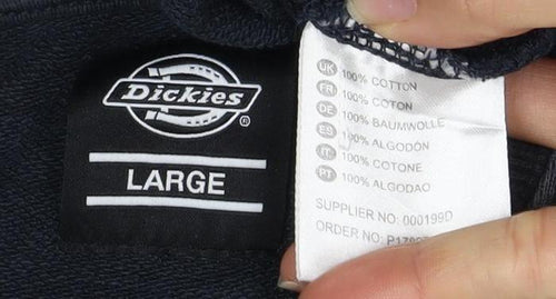 Dickies Men's Black Pullover Sweatshirt Large