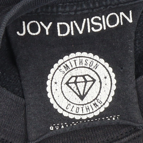 Smithson Clothing Unisex Black Pullover Sweatshirt XS