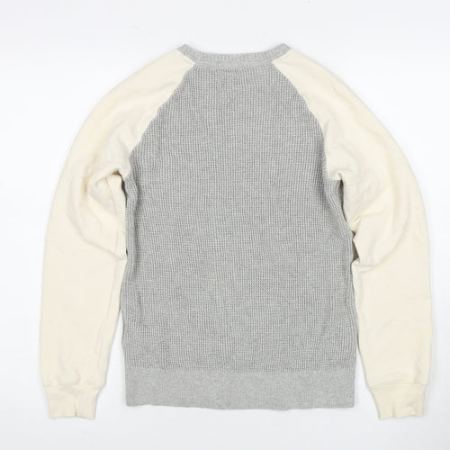 Abercrombie Kids Boys Grey Pullover Jumper Size 13-14 Years