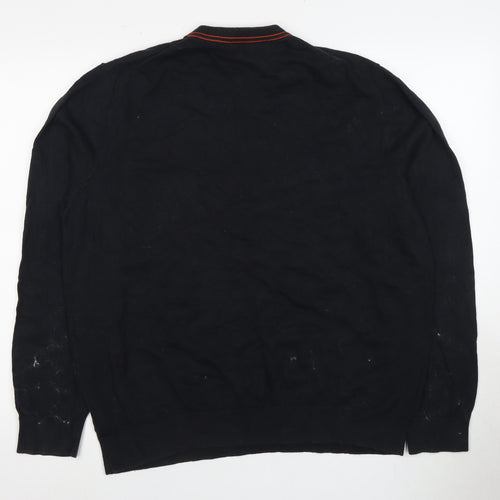 Paul Smith Men's Black 2XL Pullover Jumper Crew Neck